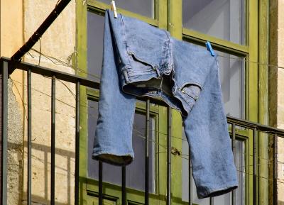 Drying Jeans