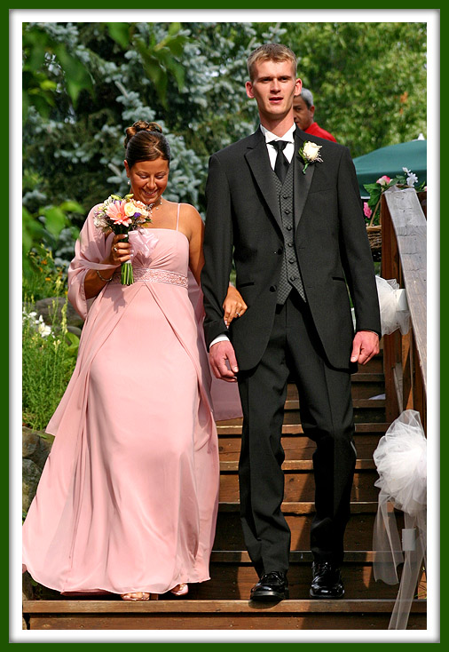The Bridesmaid and her Escort