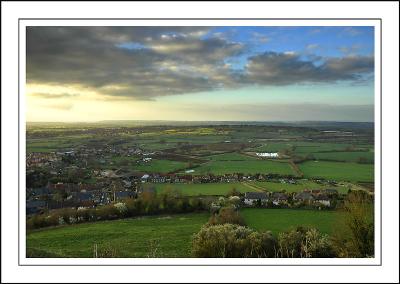 Looking out over Stoke-sub-Hamdon ~ Ham Hill, Somerset