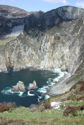 Cliffs in County Donegal