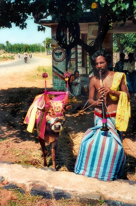 Playing the Nagaswaram