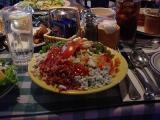 cobb salad for lunch at Mimis