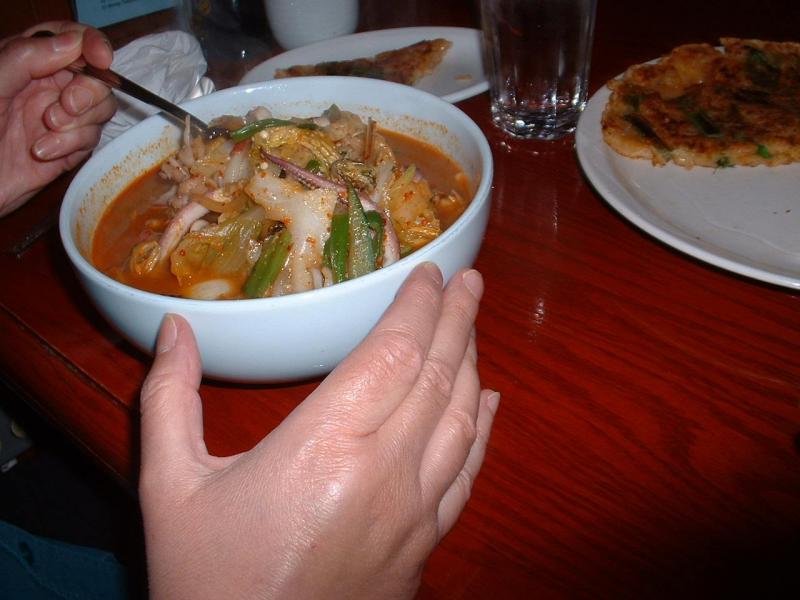 Seoul Korean Restaurant Jam Bbong Seafood Noodle Soup