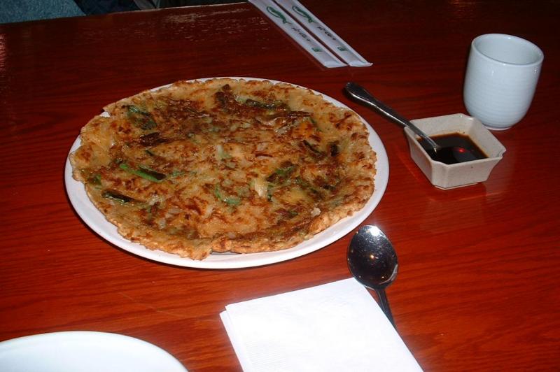Seoul Korean Restaurant Scallion-Kim Chi Pancake