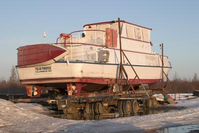 Polar Princess Tour Boat in March