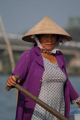 floating market lady