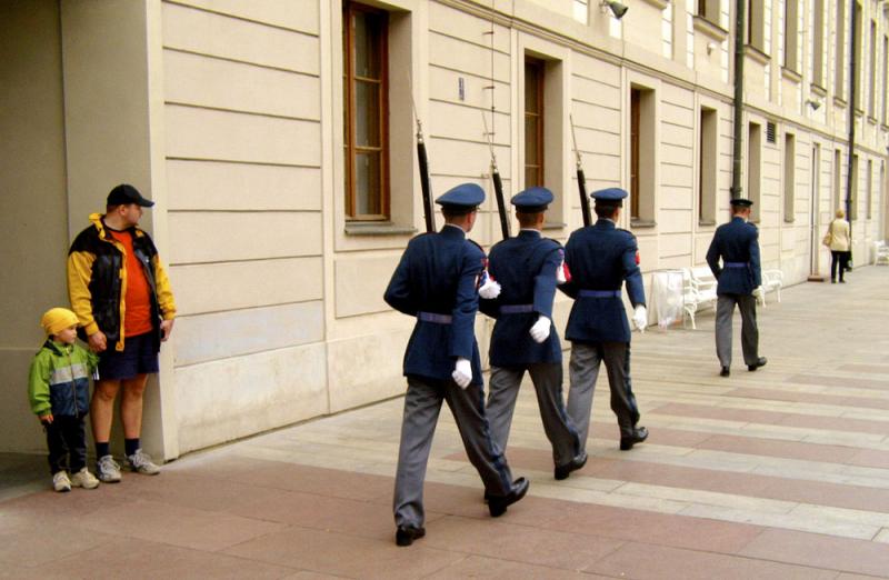 Changing the Guard, Prague, Czech Republic, 2003