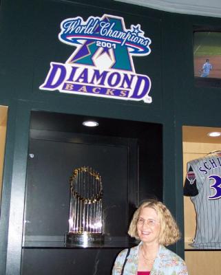 World Series Trophy Wife !