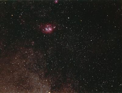 Lagoon Nebula  Wide Field View