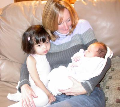 Alyssa, Aunt Diana & Emilia