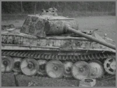 German Panther Tank   Eupen, Belgium 1944