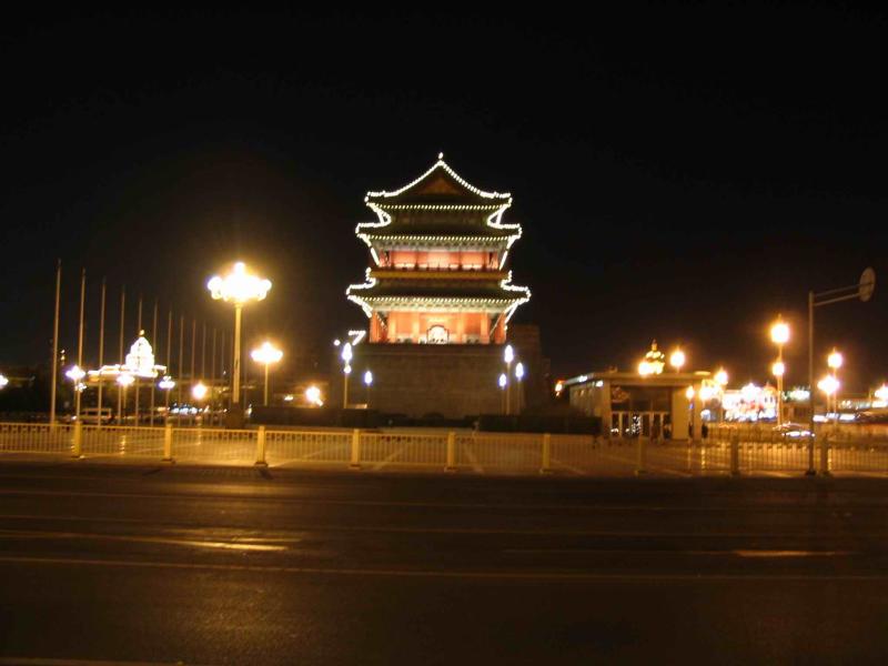 Tiananmen and area night photos