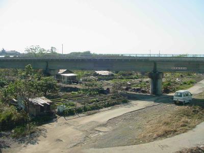 Iokigawa bridge - alotments