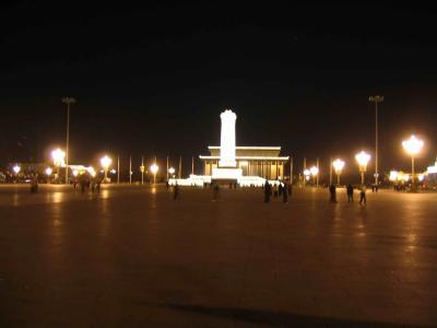 Tiananmen and area night photos