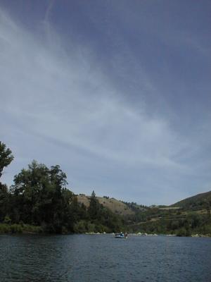  american river and clouds