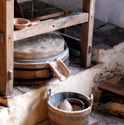 Mission San Jose - Grinding Grain