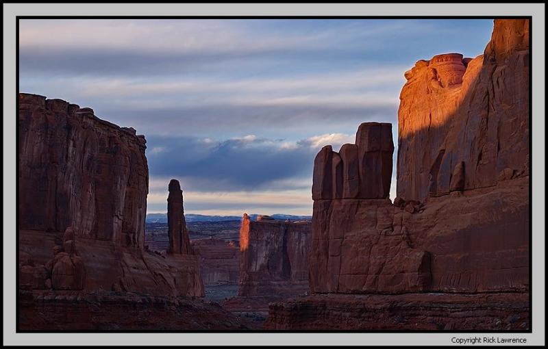 Park Avenue sunset
