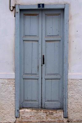 Light blue door, nr 9