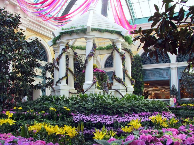 Bellagio flower garden.