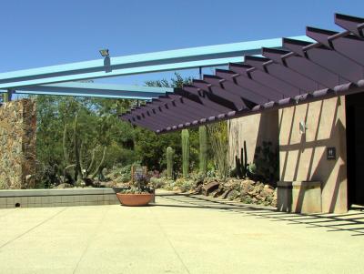 One of the few buildings at the museum - it's mostly outdoors.