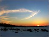 McGregor Point Winter Sunset