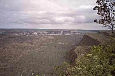 view from volcano observatory