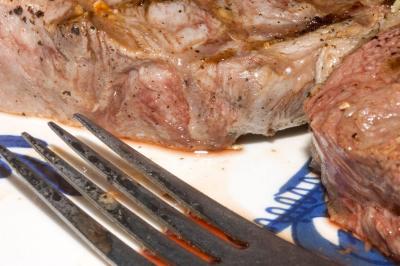 steak closeup