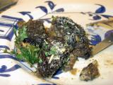 sauteed morels with parsley and parmesan cheese