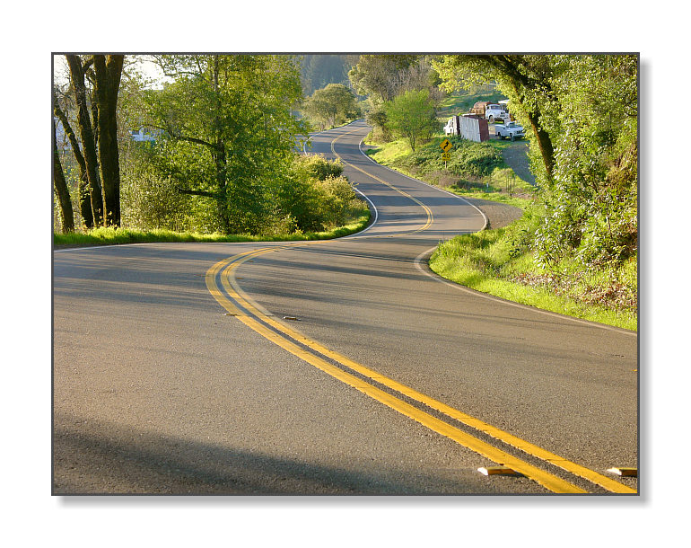 <b>The Long & Winding Road</b><br><font size=2>Cloverdale, CA
