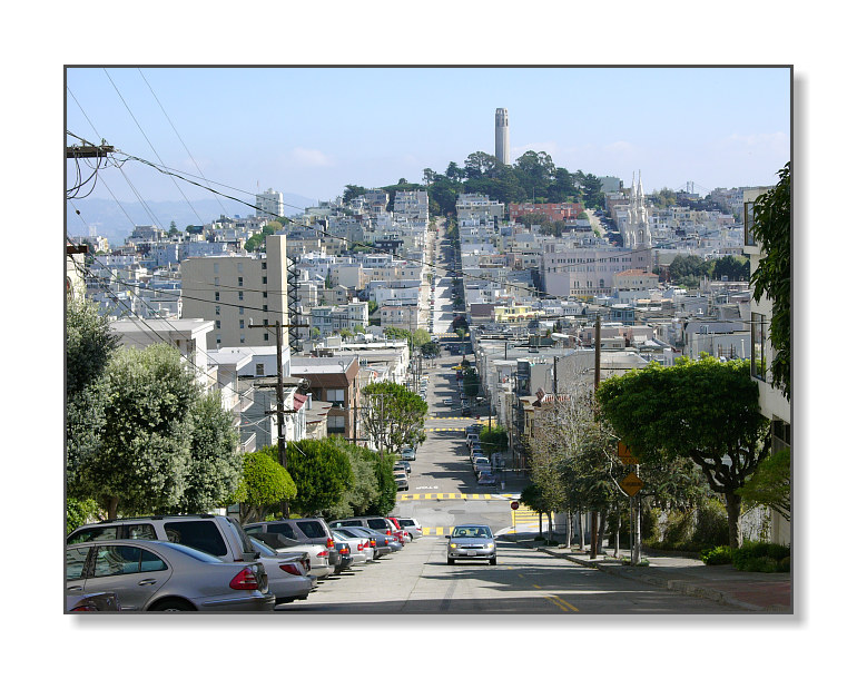 Coit Tower from Greenwich St.San Francisco, CA