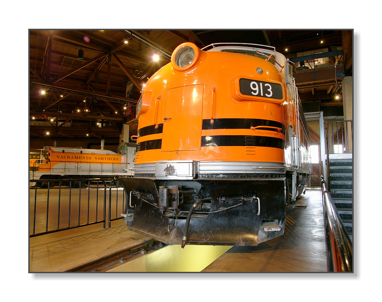 Old #913 at the California State Railroad MuseumSacramento, CA