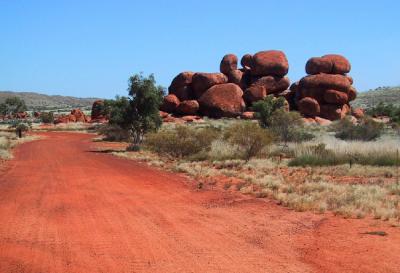 Devils marbles in Northern Territory