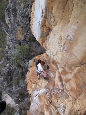 A 'pendulus' belay.JPG
