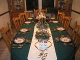 Table Decorated