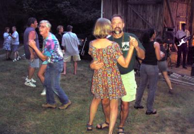Each year, MASHOUT features dancing to live music on Friday or Saturday nite...