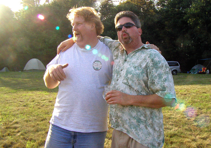 Dave Pyle with Rick Garvin