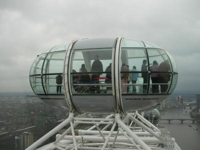 Here's what a London Eye capsule looks like.