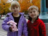 Emm and Riley at the Soo, Oct 2001