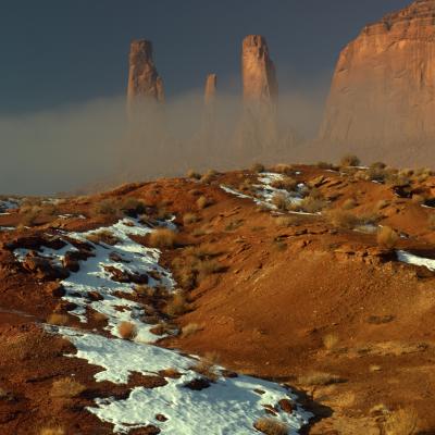 Navajo's morning mist