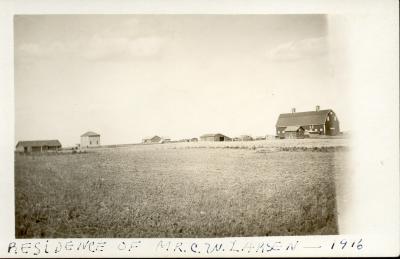 Chris Larsen Farm - 1916.