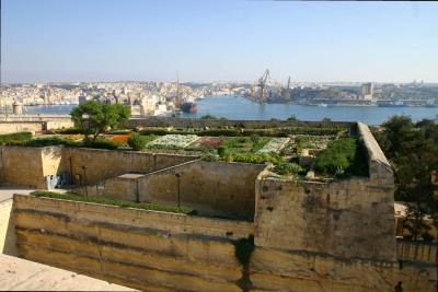 Valletta fortress garden