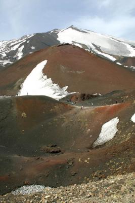 Sicily : Mt Etna rises to 11,000 feet
