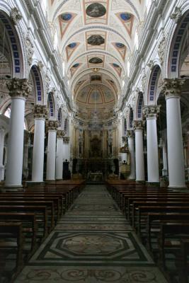 Sicily : Inside church in Modica