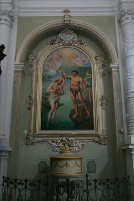 Sicily : Church painting
