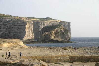 The Dwejra cliffs