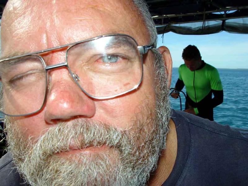 <b>Over Friendly Dive Instructor</b><br><font size=2> by Richard Mc Donald