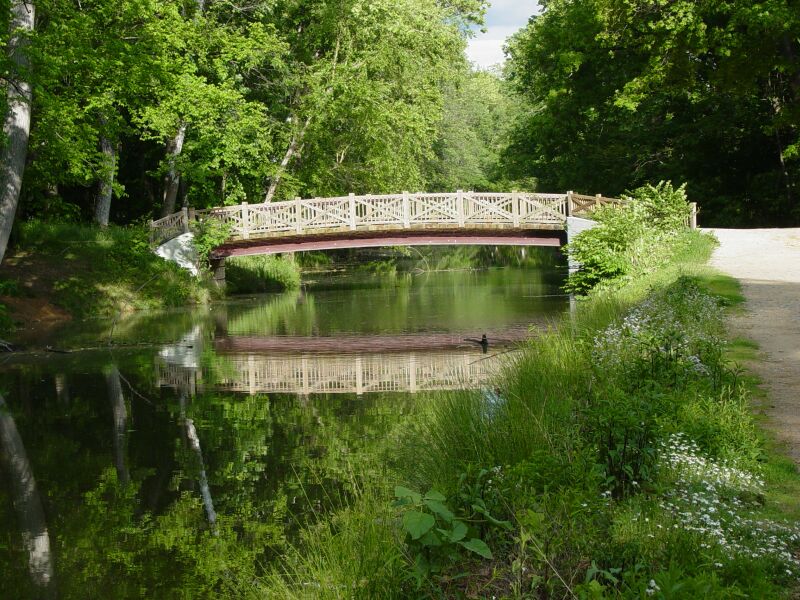 A Bridge on the C&O Canal by Ray Woltman
