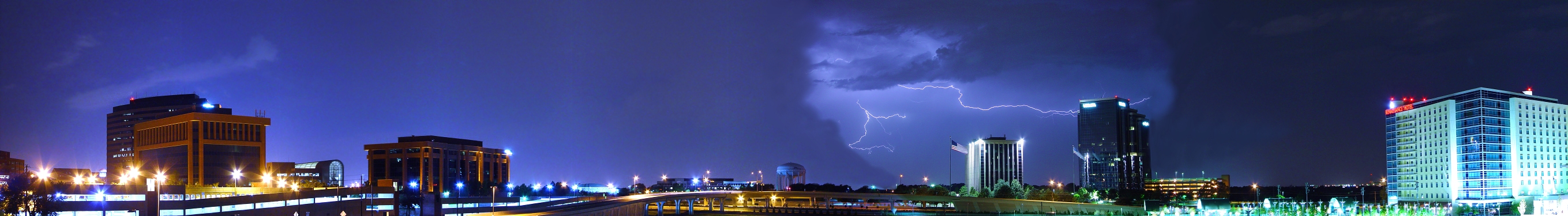 <p align=center><b>2nd Place</b> Lightning Towers by James Langford