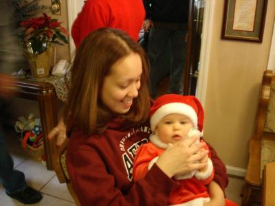 Playing with Santa Baby
