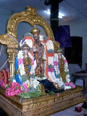 Sarathi adorning new venkatAdri kondai